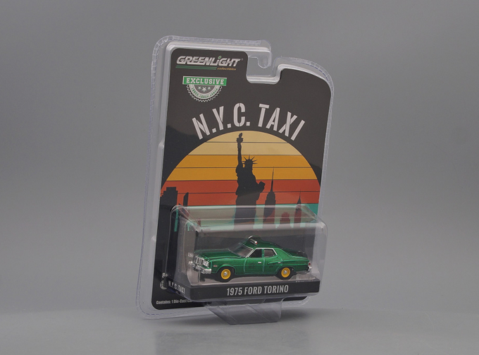 FORD Torino "NYC Taxi" (такси Нью-Йорка) 1975 (Greenlight!)