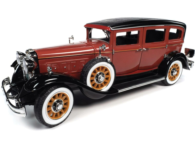 Peerless Master 8 Sedan 1931, красный с черным
