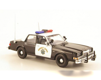 DODGE Diplomat - California Highway Patrol, black