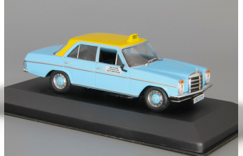 MERCEDES-BENZ 200D (Perak, Malaysia) серия Collection Les Taxis du monde (1975), blue / yellow