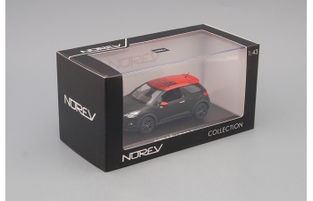 CITROEN DS3 Racing S.Loeb 2012, Matt Black with Red Roof