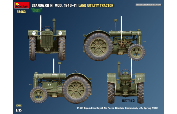 Сборная модель FORDSON Standard Tractor Raf 1940