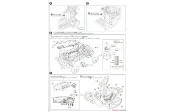 Сборная модель Mazda RX-7 FD-3S Takahashi Keisuke Vol.18