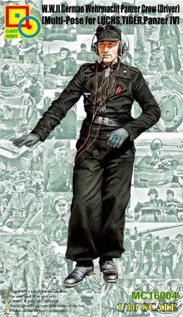 Сборная модель Германский танкист