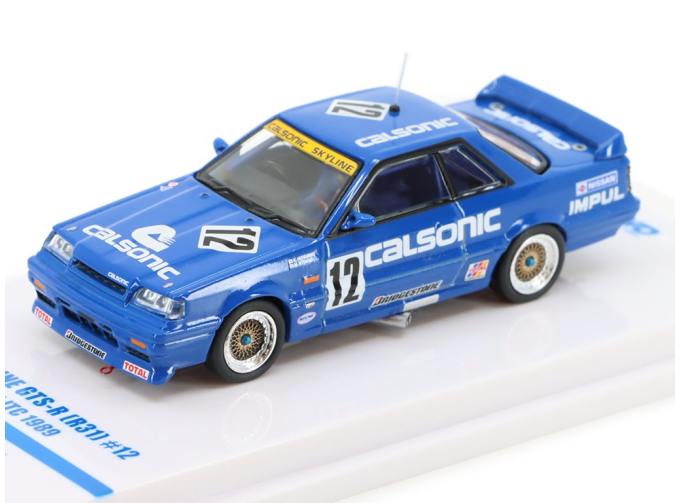 NISSAN Skyline GTS-R (R31) #12 "Calsonic" Japan Touring Car Championship (1989), blue