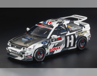 FORD Escort Rs Cosworth №43 Hoonigan 3rd Rally Train Oregon (2018) Ken Block - Alessandro Gelsomino, Black White