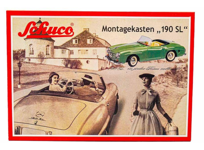 Сборная модель Montagekasten MERCEDES-BENZ 190SL