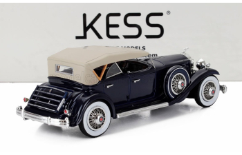 PACKARD 904 CUSTOM DIETRICH DUEL COWL Sport Phaeton Closed (1932), blue/beige