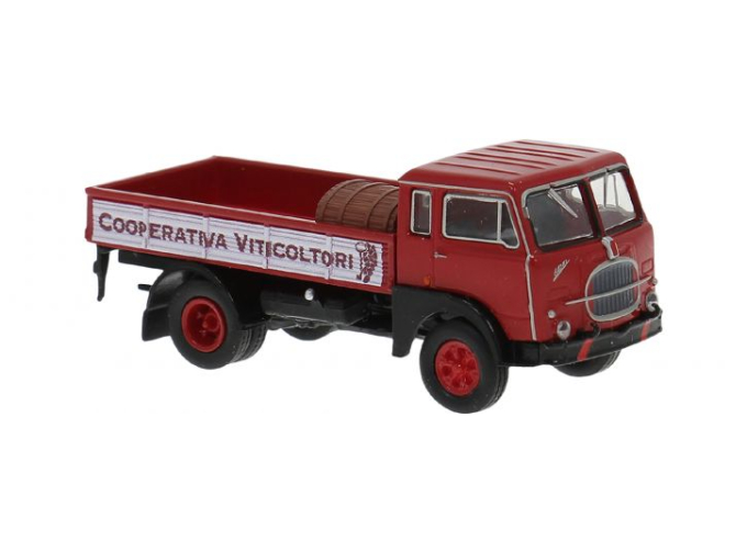 FIAT 642 Pritsche Cooperativa Viticoltori (1962), red