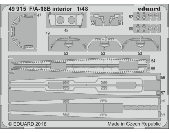 Фототравление для F/ A-18B interior