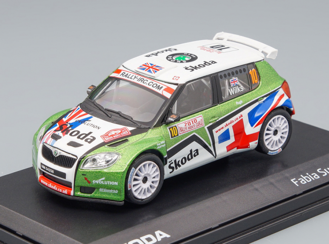 SKODA Fabia S2000 Rallye Monte Carlo 2010 #10, Wilks - Pugh