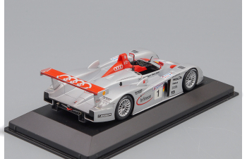 AUDI R8 Winner Le Mans #1 2001, silver