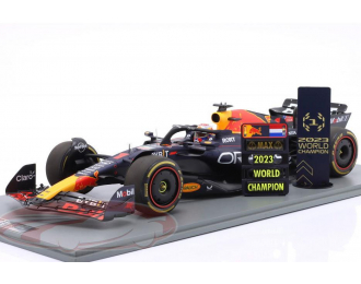 RED BULL Racing RB19 №1 Pole Position and Winner Qatar GP Formula 1 World Champion Max Verstappen (2023)