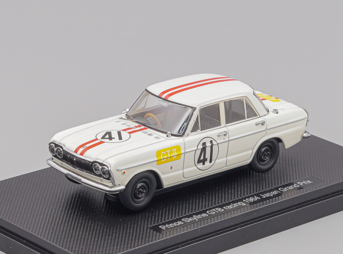 Prince Skyline GTB Racing Japan GP Ikuzawa 1964 #41, white