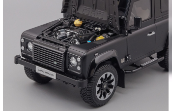 LAND ROVER Defender 90 Works V8 (2018), matt-schwarz