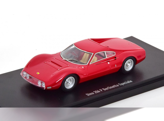 FERRARI Dino 206 P Berlinetta Speciale (1965), red