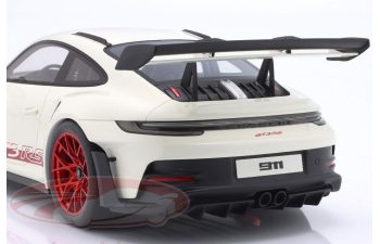 PORSCHE 911 (992) GT3 RS 2022 Tribute Carrera RS (2022), white / red