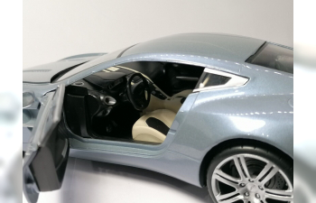 ASTON MARTIN One-77 (2009), blue grey-metallic