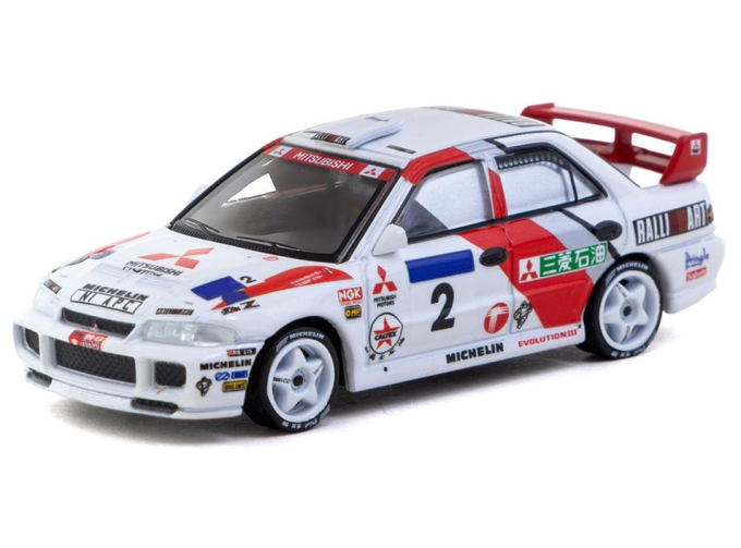 MITSUBISHI Lancer EVO III #2 Hong Kong Beijing Rally Winner Ari Vatanen / Christian Gilbert (1996)