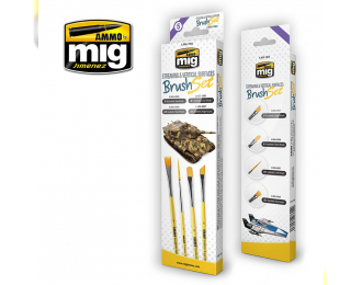 STREAKING AND VERTICAL SURFACES BRUSH SET