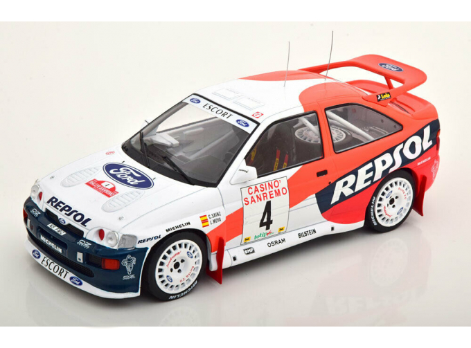 FORD Escort RS Cosworth #4 "Repsol" Sainz/Moya 2 место Rally San Remo 1996