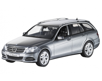 MERCEDES-BENZ C-Class Avantgarde S204 (2014), silver palladium