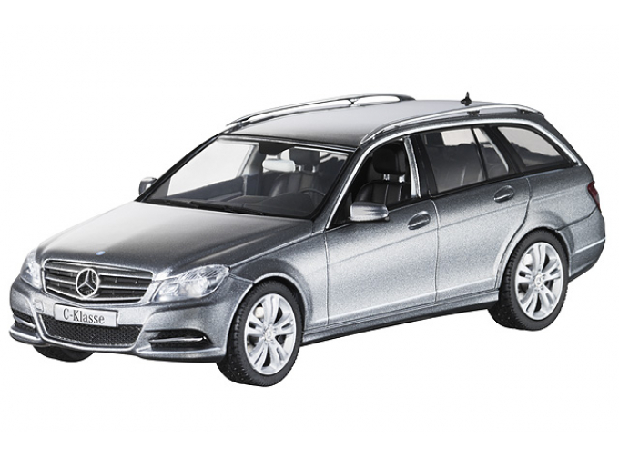 MERCEDES-BENZ C-Class Avantgarde S204 (2014), silver palladium