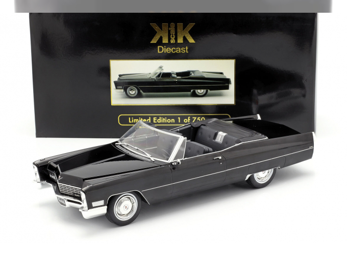 CADILLAC Deville Convertible 1968 Black