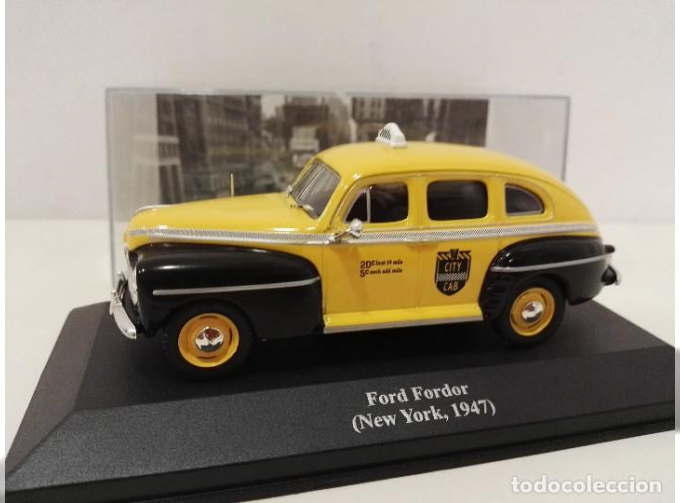 FORD Fordor (New York, 1947), Collection Les Taxis du monde, yellow / black