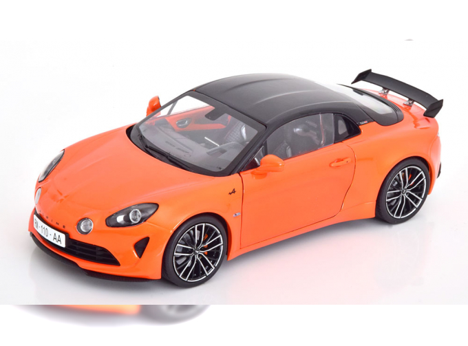 RENAULT Alpine A110S (2022), orange-metallic