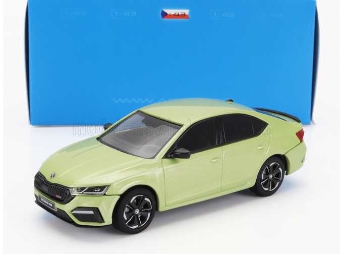 SKODA Octavia Iv Rs (2020), Light Green Met