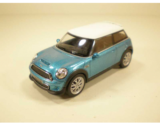 MINI Cooper S, blue / white