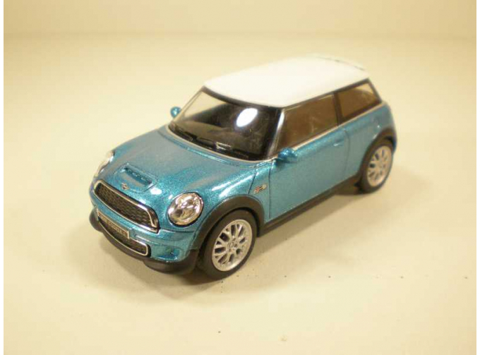 MINI Cooper S, blue / white