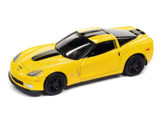 CHEVROLET Corvette Z06 (2012), Velocity Yellow w/ Black Stripes