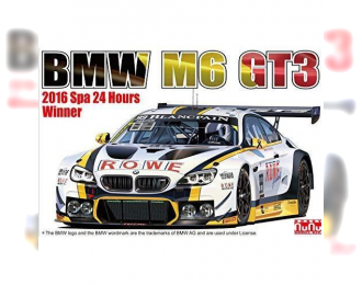 Сборная модель BMW M6 GT3 2016 SPA 24 hours Winner in full kit