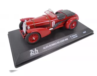 ALFA ROMEO 8c 2300lm 2.3l Supercharged Team Raymond Sommer №8 Winner 24h Le Mans (1932) Raymond Sommer - Luigi Chinetti, Red