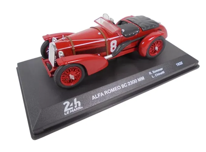 ALFA ROMEO 8c 2300lm 2.3l Supercharged Team Raymond Sommer №8 Winner 24h Le Mans (1932) Raymond Sommer - Luigi Chinetti, Red