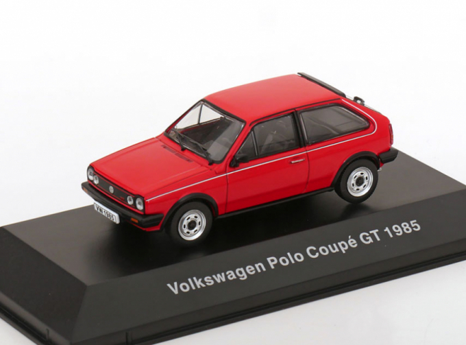 VOLKSWAGEN Polo II 86c Coupe GT (1985), red