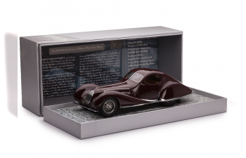 TALBOT Lago T150-C-SS Coupe 1937, dark red