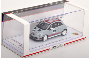 FIAT Abarth 500 Assetto Corse Presentation, light grey red white