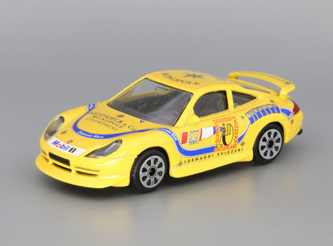 PORSCHE 911 Carrera #22, yellow