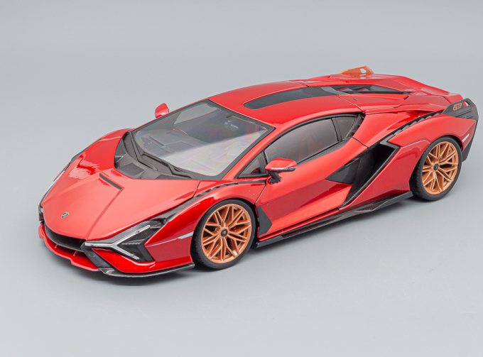 LAMBORGHINI Sian Fkp 37 Hybrid (2020), Red Met