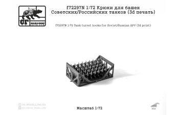 Крюки для башен Советских/Российских танков (3d печать)