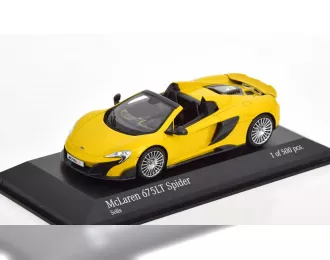 McLAREN 675LT Spider (2016), yellow