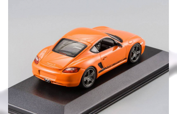 PORSCHE Cayman S (2008), orange