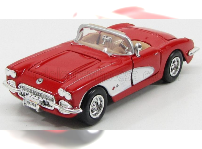 CHEVROLET Corvette Cabriolet (1959), Red White