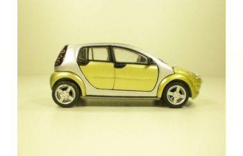 SMART ForFour, green / silver