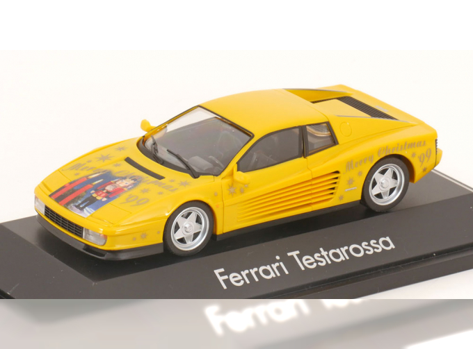 FERRARI Testarossa Merry Christmas (1999), yellow