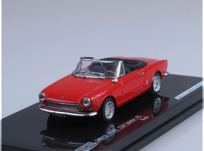 FIAT 124 Spider AS, red