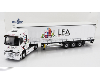 RENAULT T520 Truck Telonato Lea Transports (2021), White